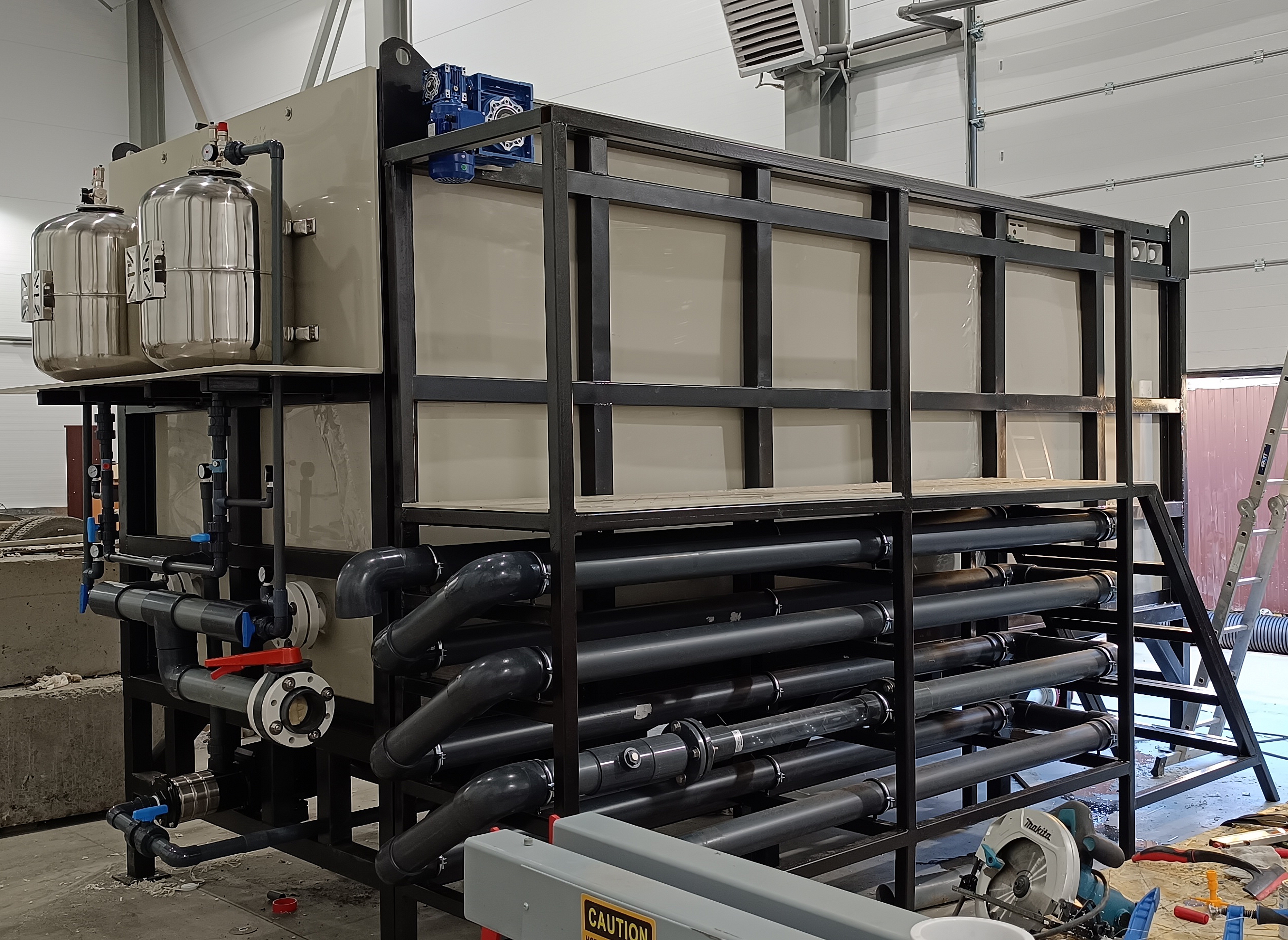 Поставка флотатора 50 м3 с флокулятором и шкафом управления г.Новосибирск