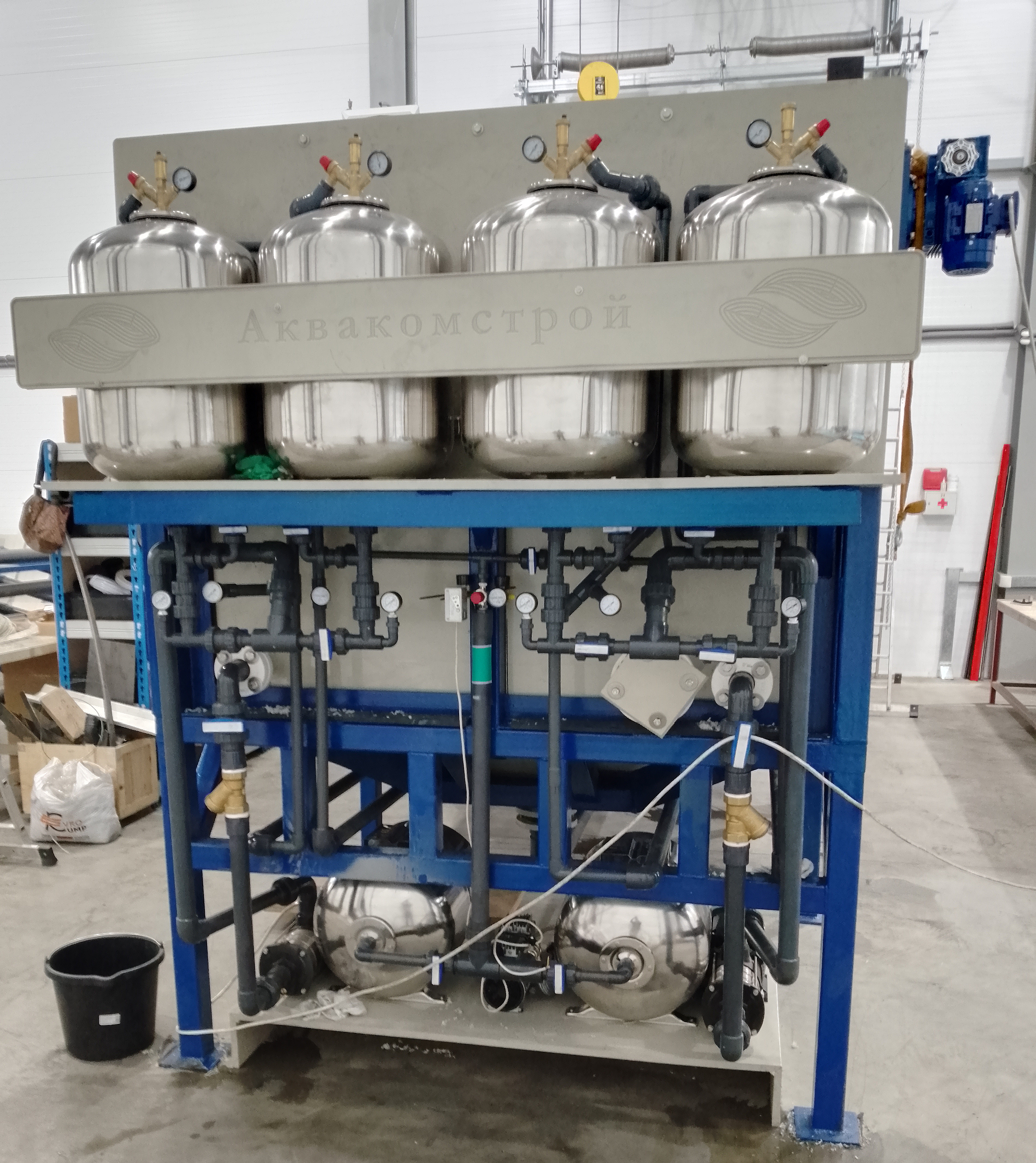 Поставка оборудования (флотатор, флокулятор, жироуловитель, фильтры) завод Каскад г. Черкесск, ул. Демиденко. д 192