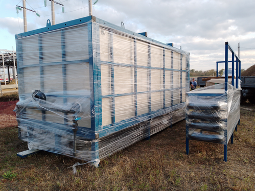 Поставка флотатора 30 м3 с флокулятором и шкафом управления на завод безалкогольных напитков Лидер п. Опытный